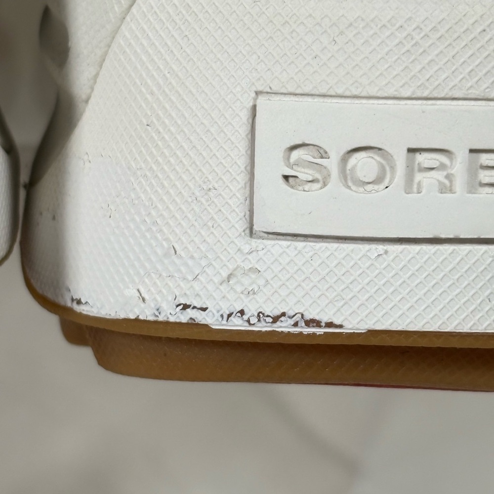 SOREL ONA 503 Everyday Women's Platform Sneaker Size 7 Black Suede - Picture 10 of 14